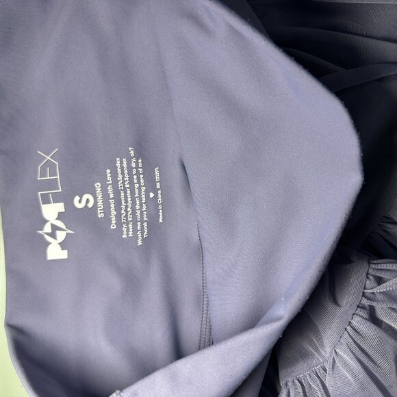 popflex pirouette skort size Small, blue mist - Picture 5 of 5